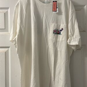 Vineyard Vines White Long Sleeve Tee